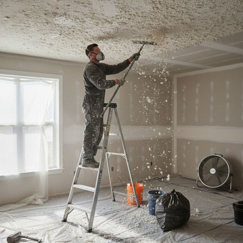Ceiling Texture Removal