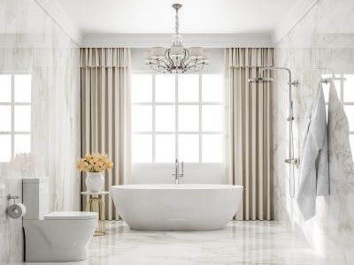 Elegant Bathroom Finishes